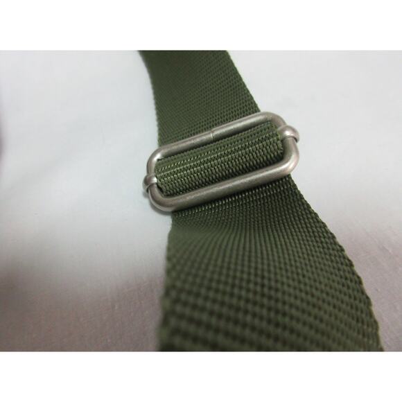 Baggallini Cruiser Slim Army Green Crossbody Nylon Pockets, 6 Card Slots Logo - Picture 4 of 8